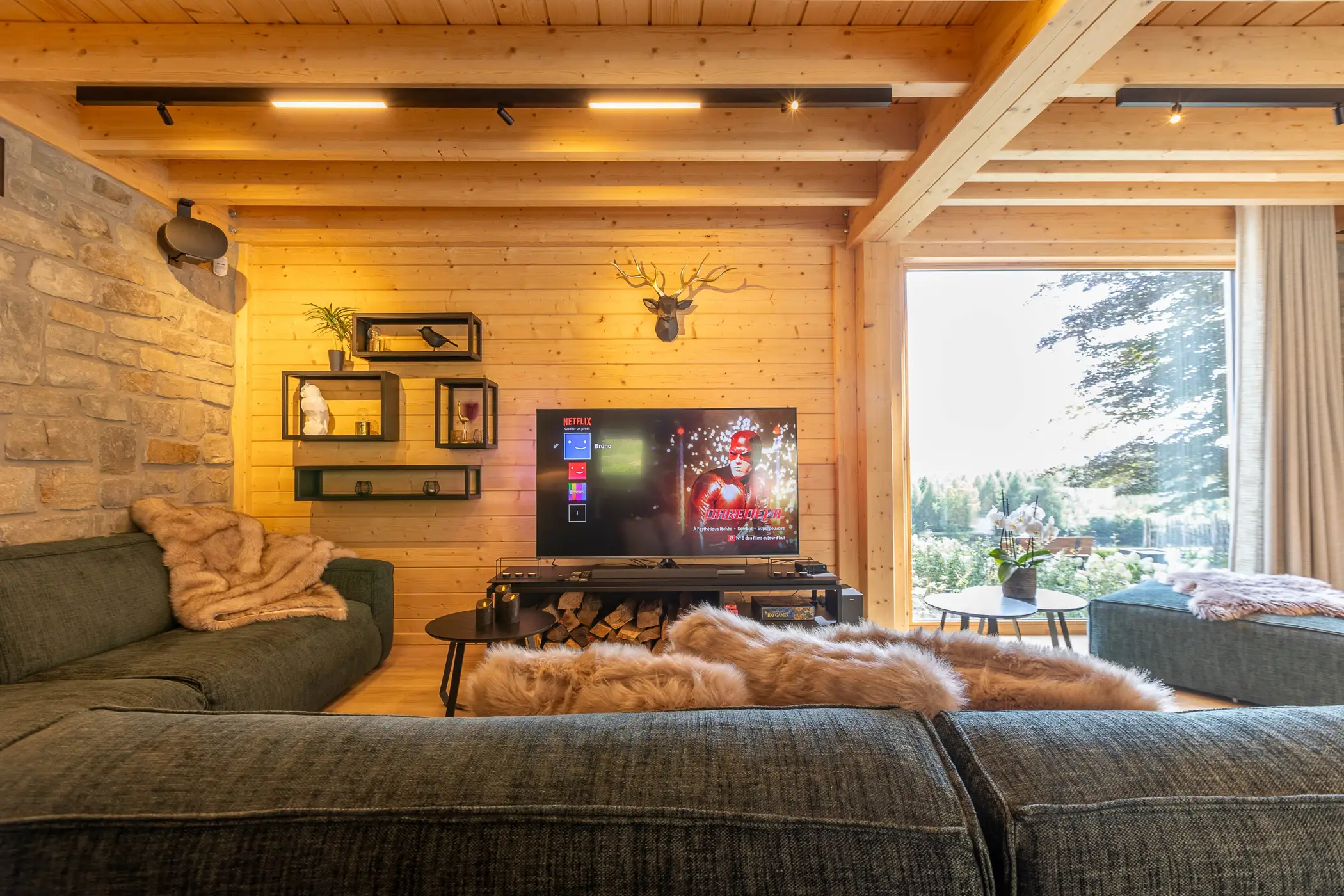 Cottage for 10 people in Tenneville Villa Wood